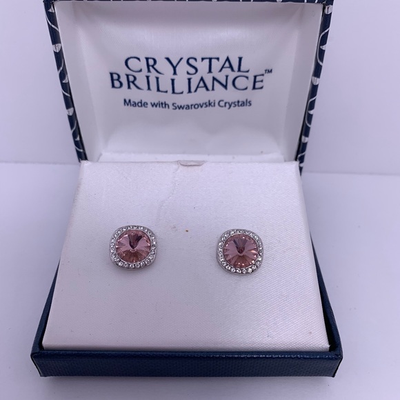 New‼️Cristal Brilliance Set of necklace+earrings - Picture 4 of 7